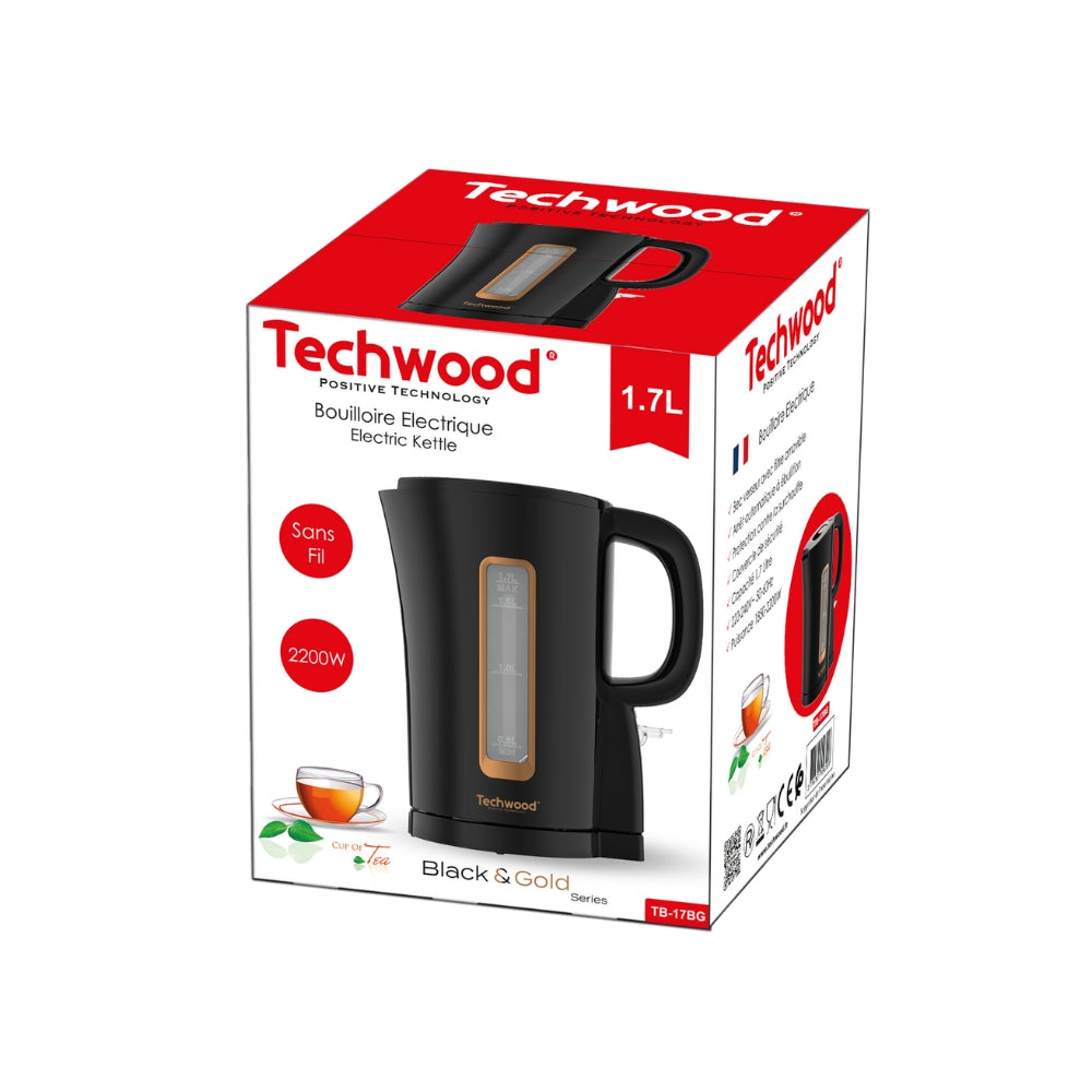 Bouilloire 1,7L - TB-17BG TECHWOOD