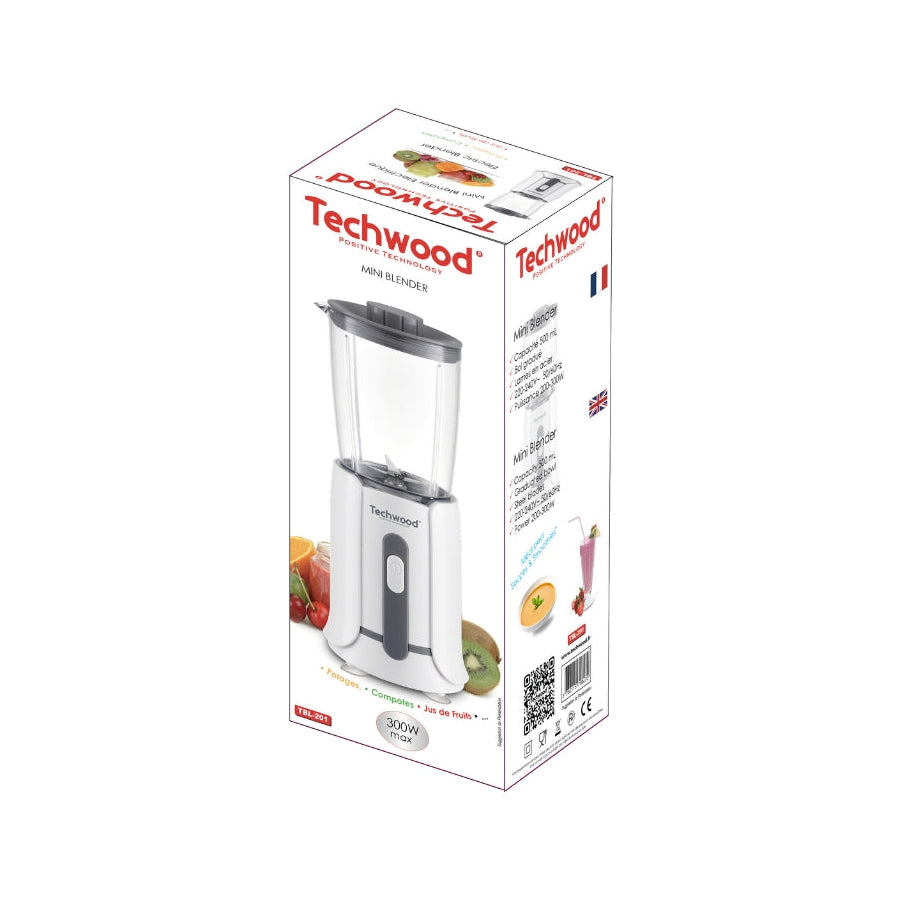 Mini Blender 300W - TBL-201 TECHWOOD