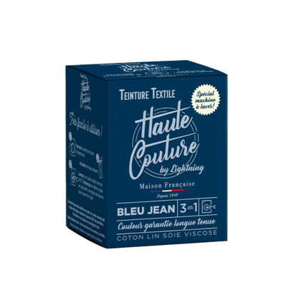 Haute Couture - Teintures textile coton - Bleu jeans