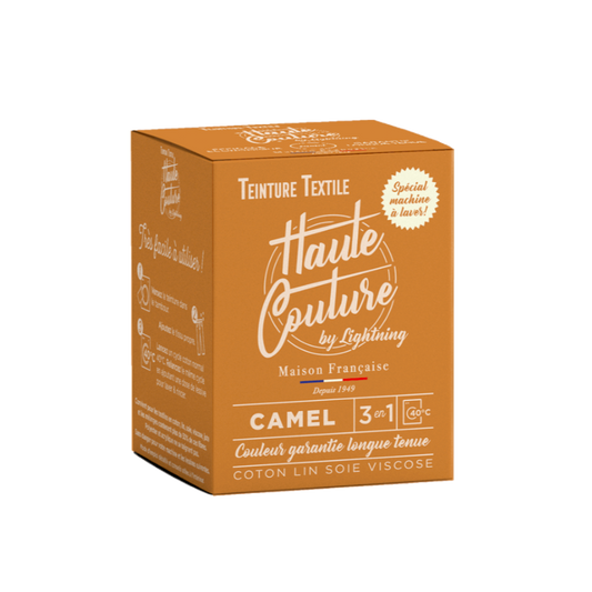 Haute Couture - Teintures textile coton - Camel