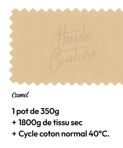 Haute Couture - Teintures textile coton - Camel