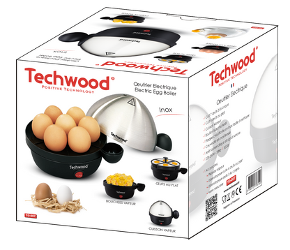 Oeufrier Electrique INOX - TO-007 TECHWOOD